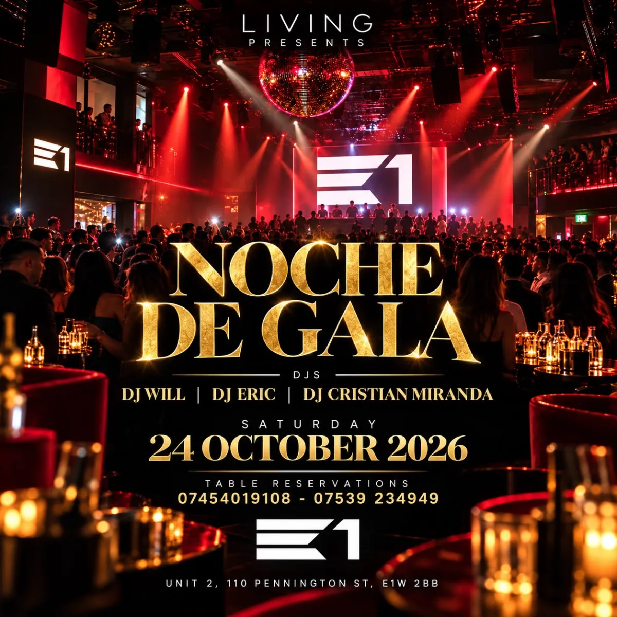 LIVING LONDON NOCHE DE GALA EDITION